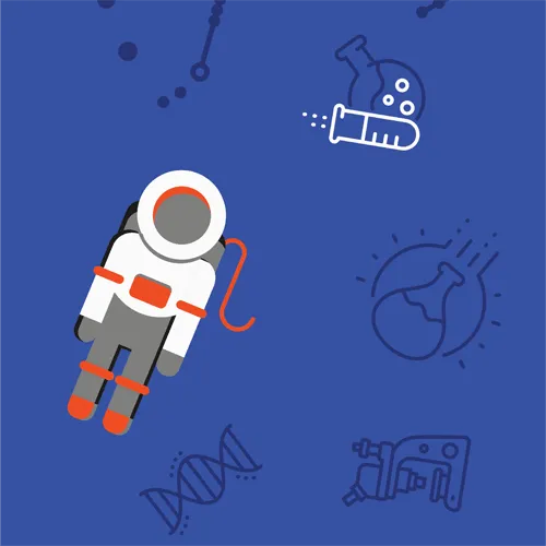 Little Scientists: Space — ColorPlay turf pattern