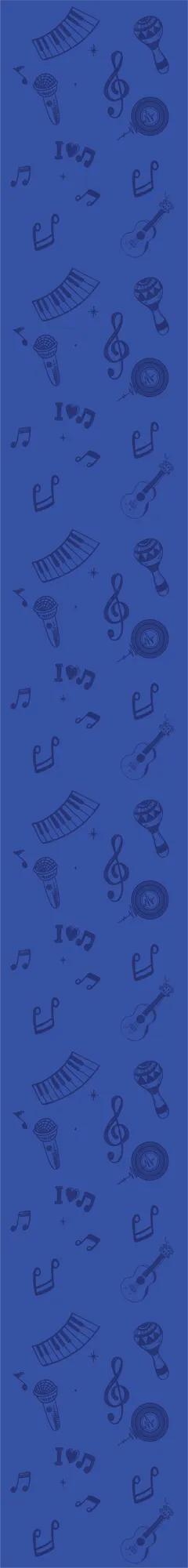 Melody Mix (Light Blue) — ColorPlay turf pattern