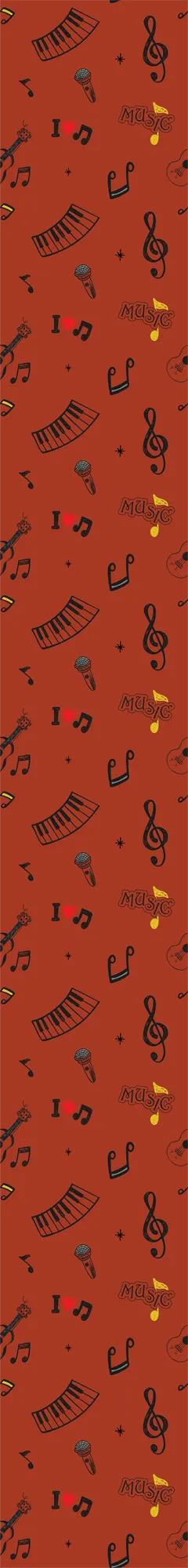Melody Mix (Red Clay) — ColorPlay turf pattern