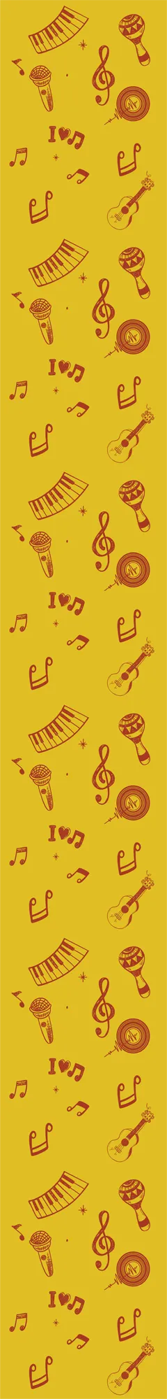 Melody Mix (Yellow) — ColorPlay turf pattern