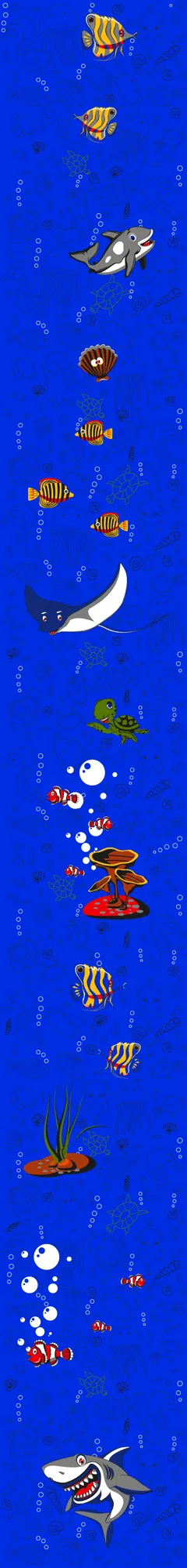 Ocean Friends — ColorPlay turf pattern