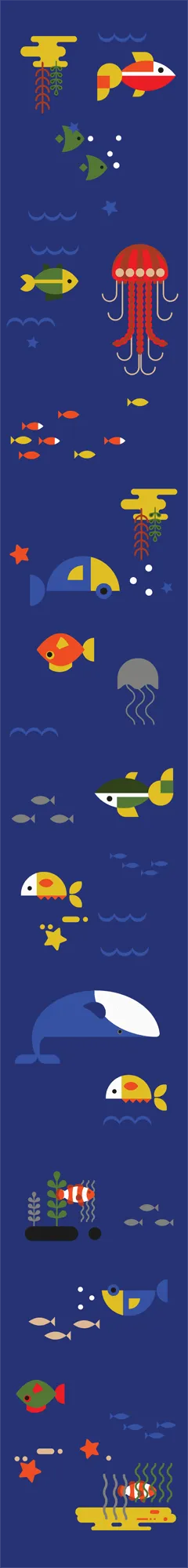 Under the Sea II — ColorPlay turf pattern