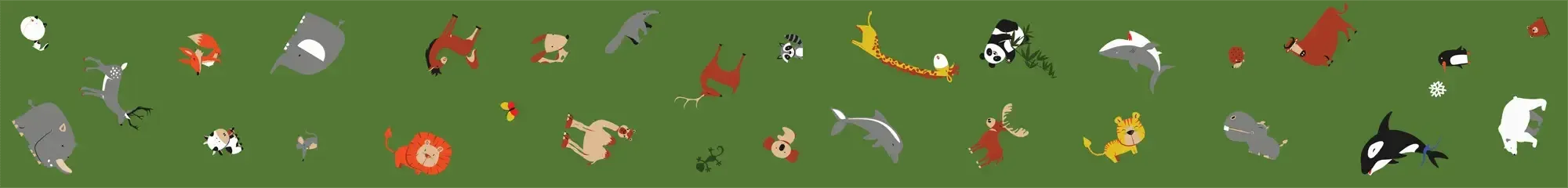 World Animals — full pattern